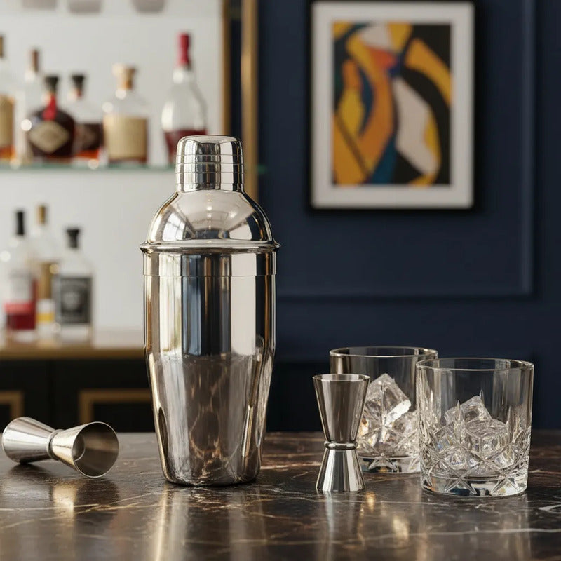 Coctelera Profesional 350ml Acero Inoxidable Bartender Acero Inoxidable