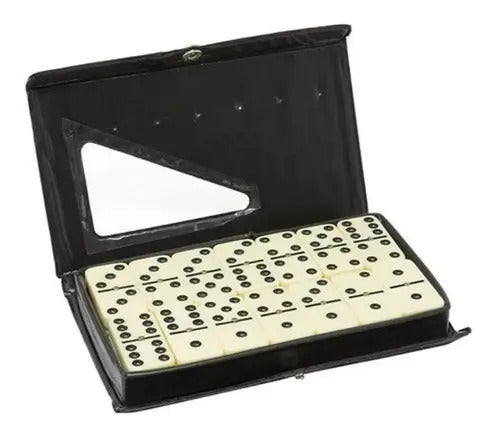 Juego De Dominó De 28 Piezas Con Funda