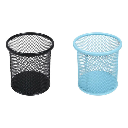 Pack 3 Porta Lapices Malla Metal Oficina