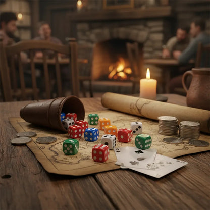 Pack De 18 Dados De Mesa Mixtos En Blíster Varios
