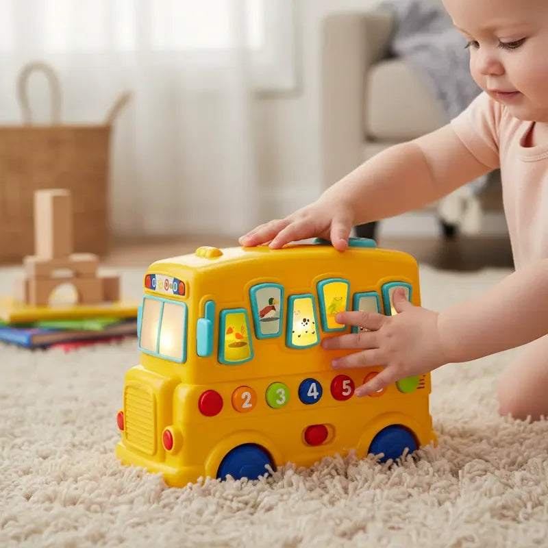 Bus Interactivo Winfun Bebé Luces Sonido Juguete Didáctico