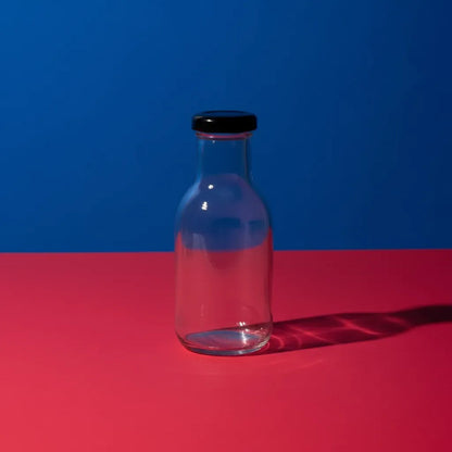 Pack 6 Frascos De Vidrio Para Jugos 350ml Vidrio