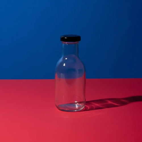 Pack 6 Frascos De Vidrio Para Jugos 350ml Vidrio