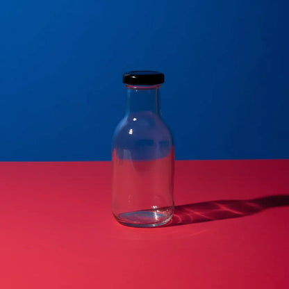 Pack 6 Frascos De Vidrio Para Jugos 350ml Vidrio