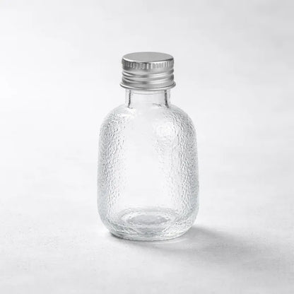 Pack 12 Botellas De Vidrio 50ml Tapa Aluminio Vidrio