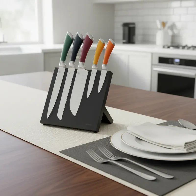 Set De Cuchillos 5 Piezas Magnetico Vario