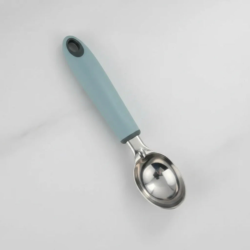 Cuchara Para Helado Acero Inoxidable Verde Menta