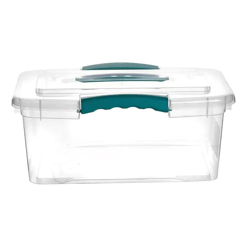 Caja Organizadora De 6 Litros Con Tapa Transparente