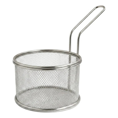 Canasto Canastillo Freidor Papas Fritas 13x9 Cm Cesta Metal