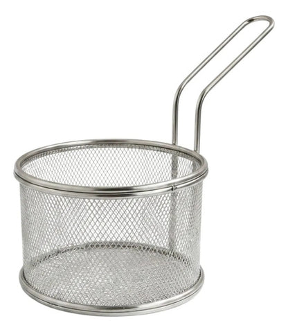Canasto Canastillo Freidor Papas Fritas 13x9 Cm Cesta Metal