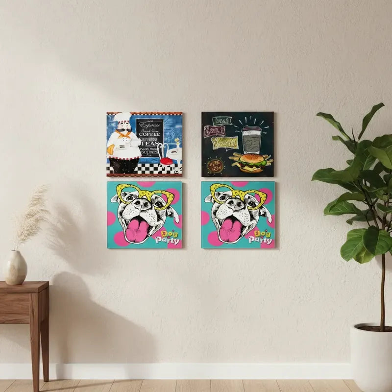 Set 3 Marcos Collage 30x30 Decoración Pared Varios