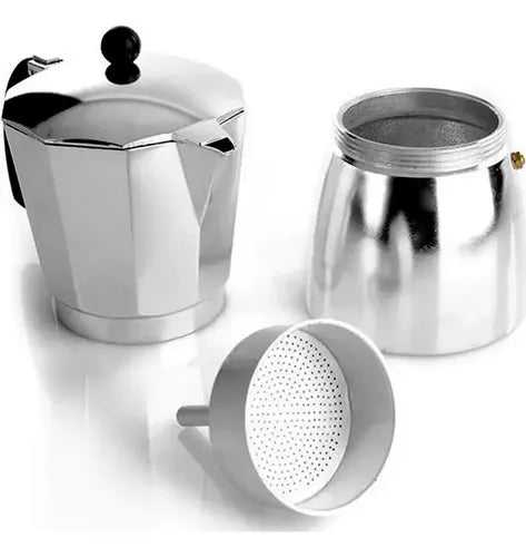 Cafetera Fantuzzi Luna 6 Tazas Automática Italiana