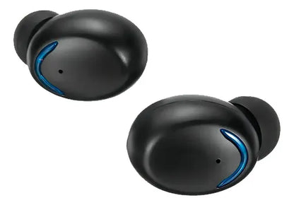 Audífonos Inalámbricos Bluetooth F9 Negro Luz Led In-ear Luz Azul Marino