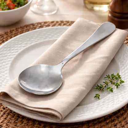 Pack De 2 Cucharas Para Ensalada De Acero Inoxidable Acero Inoxidable