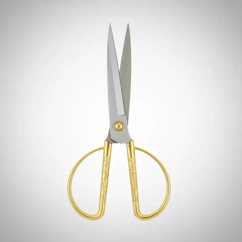 Tijeras Para Corte  Generico Modelo Tijera Dorado