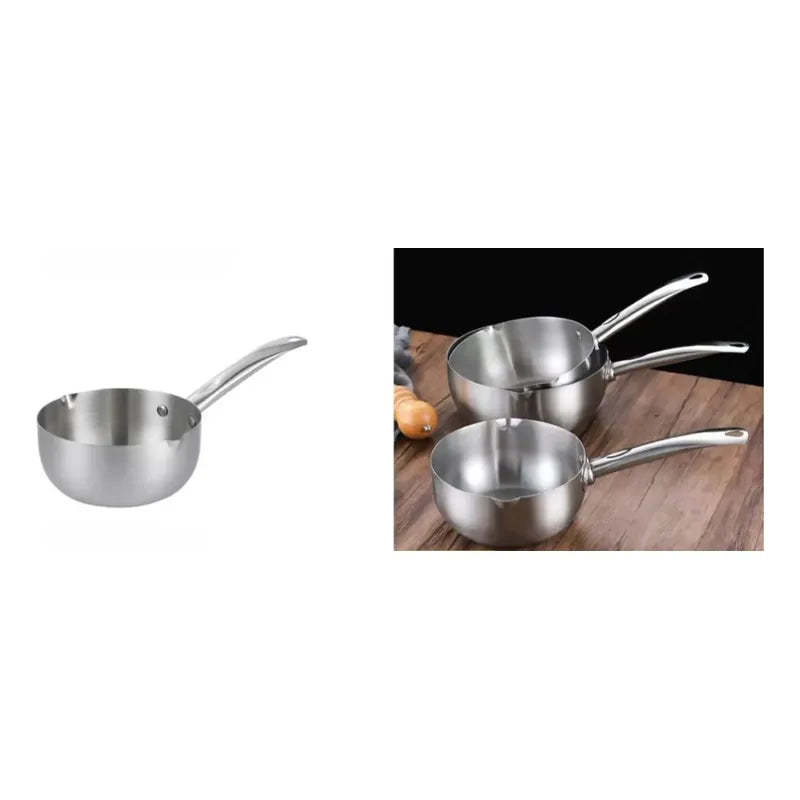 Sartén De Acero Inoxidable Para Huevos, 18 Cm, Sin Tapa Acero Inoxidable