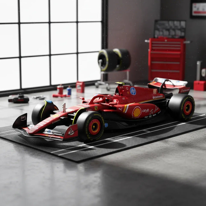 Auto Ferrari Sf 24 Escala 1:43 Rojo