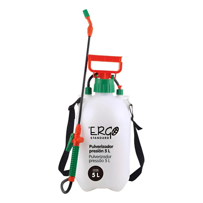 Ergo Pulverizador Manual 5 Litros Blanco Blanco