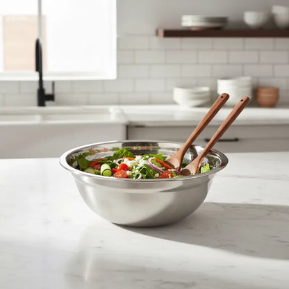 Bowl Acero Inoxidable 18cm Cocina Repostería Premium Acero Inoxidable