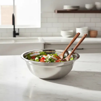 Bowl Acero Inoxidable 18cm Cocina Repostería Premium Acero Inoxidable