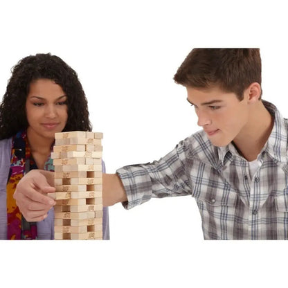Juego De Mesa Jenga Clásico: Apila Bloques En Torre