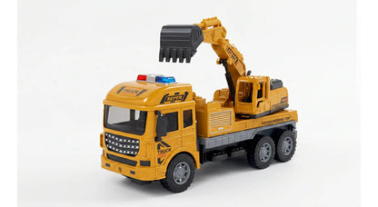 Juguete Camion Excavadora A Control Remoto Amarillo Camion Excavadora