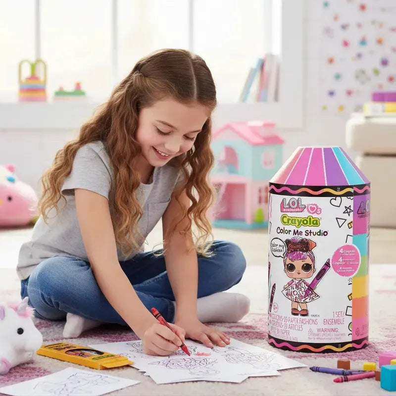 Lol Surprise Crayola Estudio De Pinturas Y Diseño