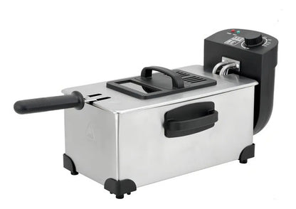 Freidora Eléctrica Aceite 3l Rfr-friggere Termostato 2 Gris