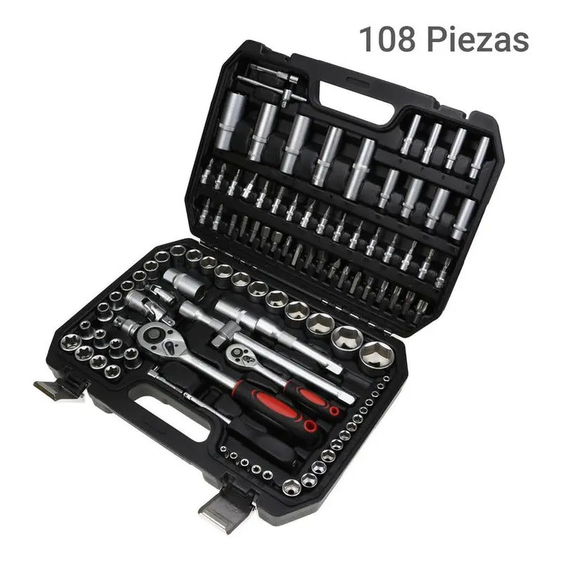 Kit Herramientas Mecanicas 108 Piezas Karson 108 Piezas