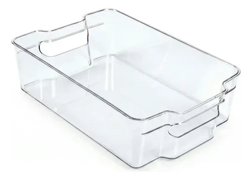 Caja Organizadora Para Refrigerador 8cmx31cmx16cm Transparente