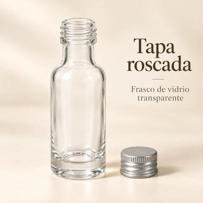 Pack 12 Frascos De Vidrio Ideal Para Aceite O Esencias