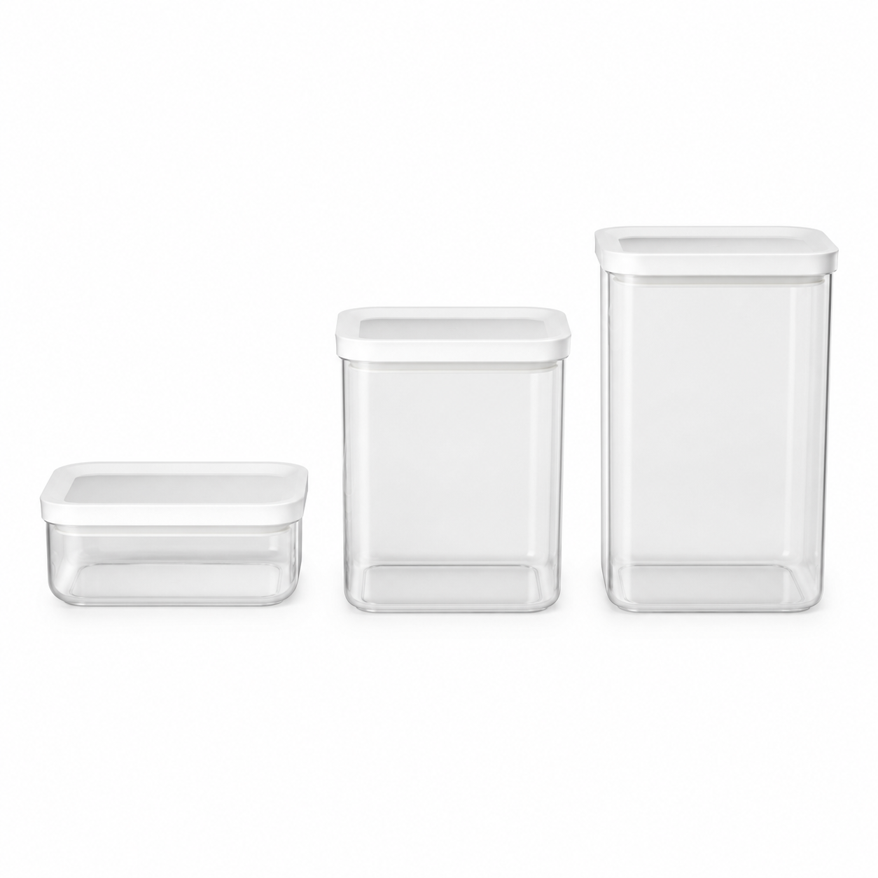 Recipiente Hermético Transparente para Alimentos - imagen 1