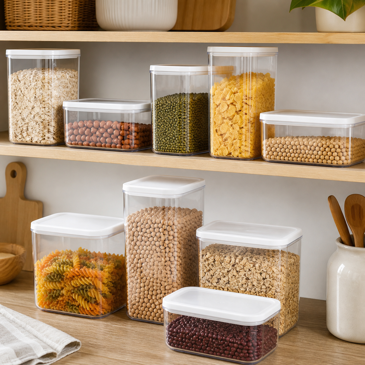 Recipiente Hermético Transparente para Alimentos - imagen 2