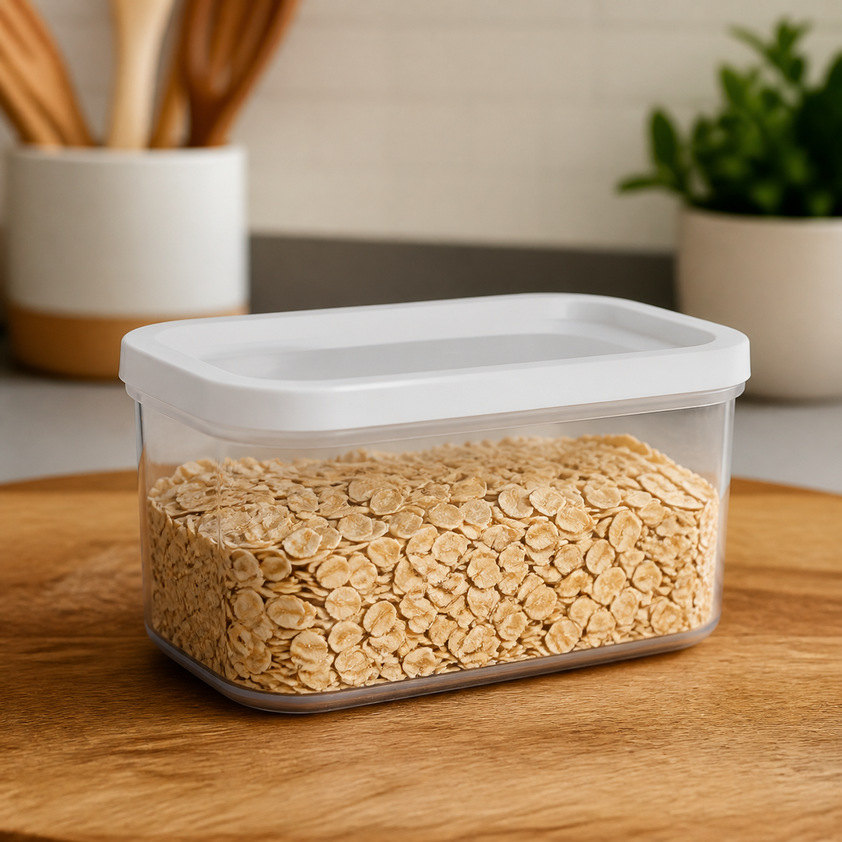 Recipiente Hermético Transparente para Alimentos - imagen 3