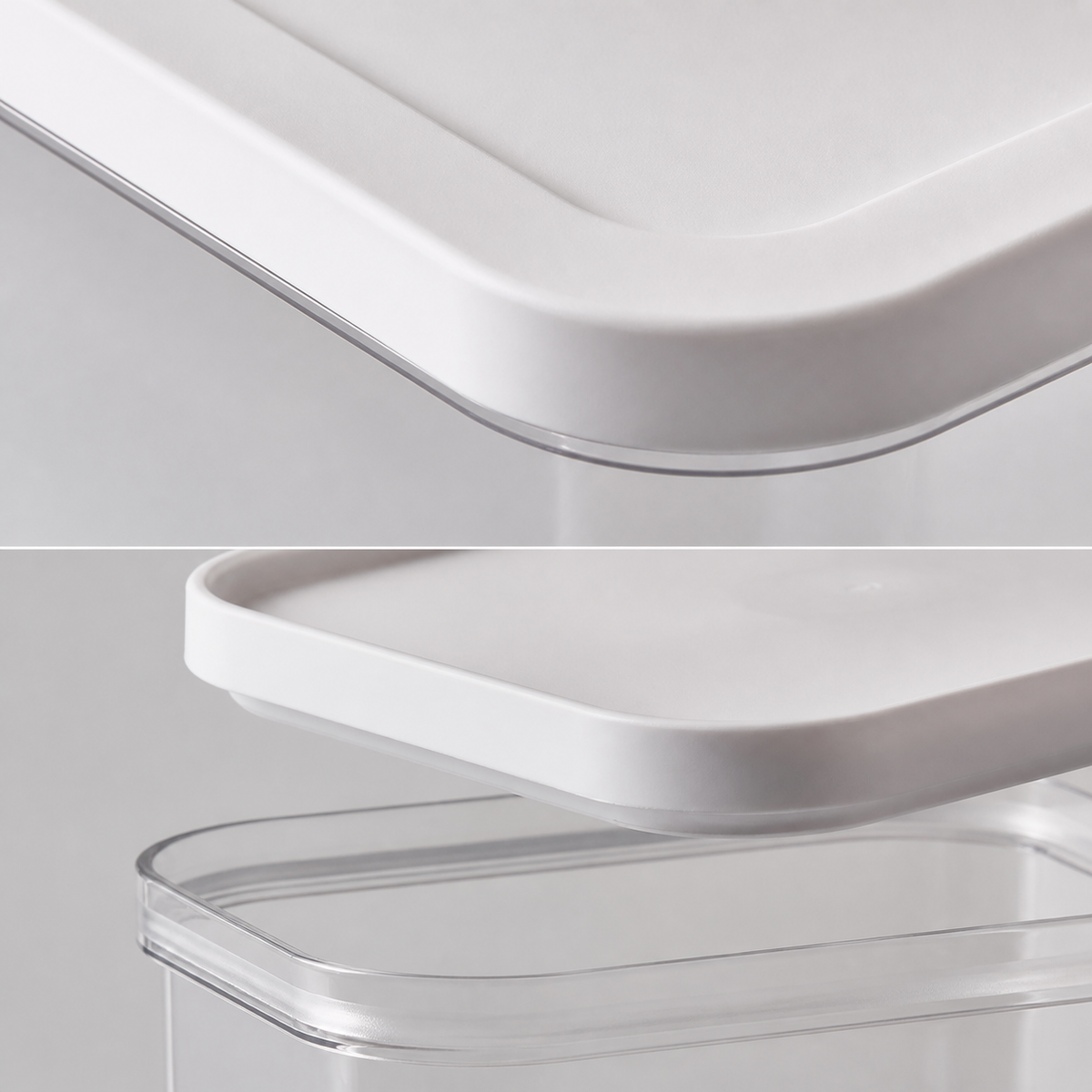 Recipiente Hermético Transparente para Alimentos - imagen 6