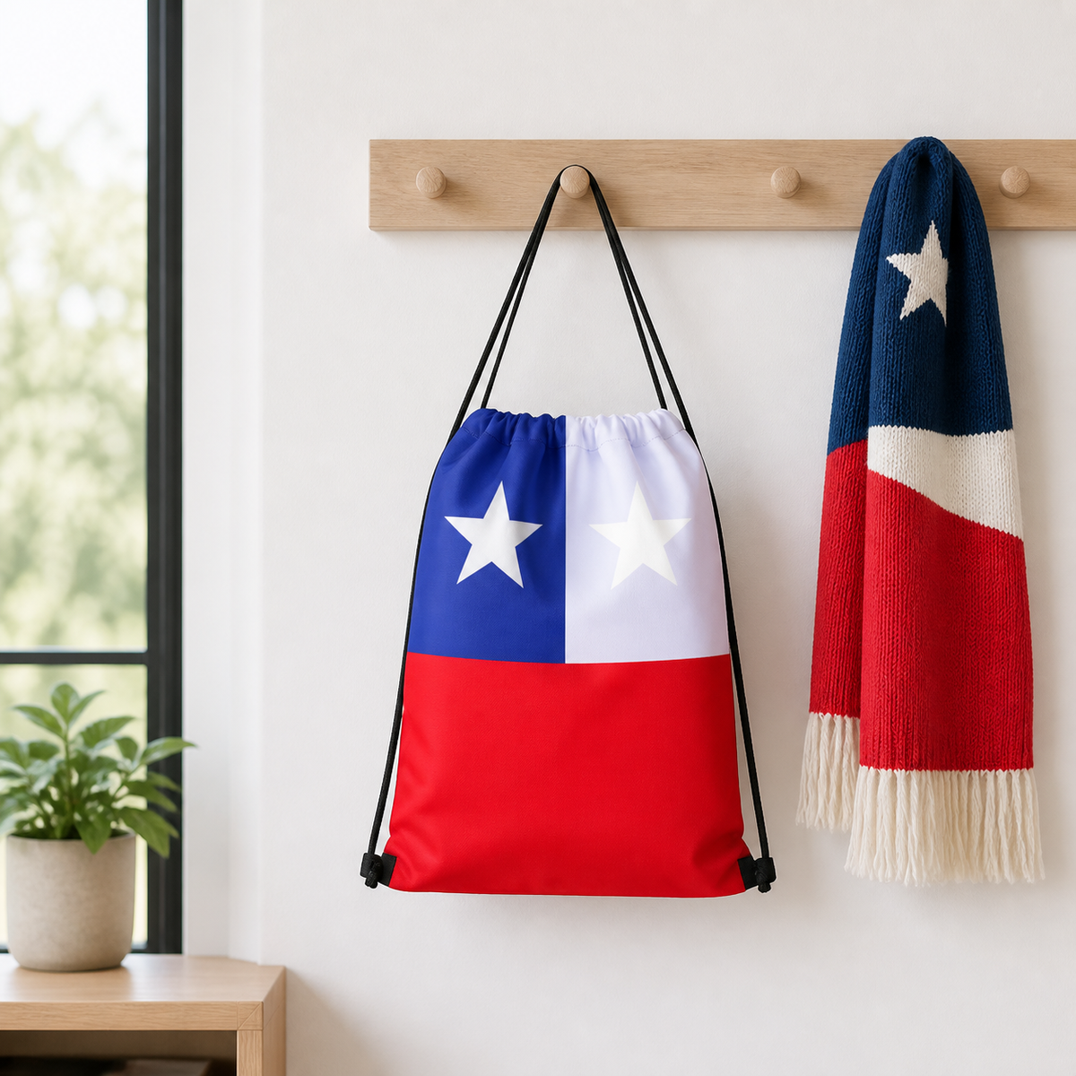 Mochila saco Bandera de Chile - imagen 3