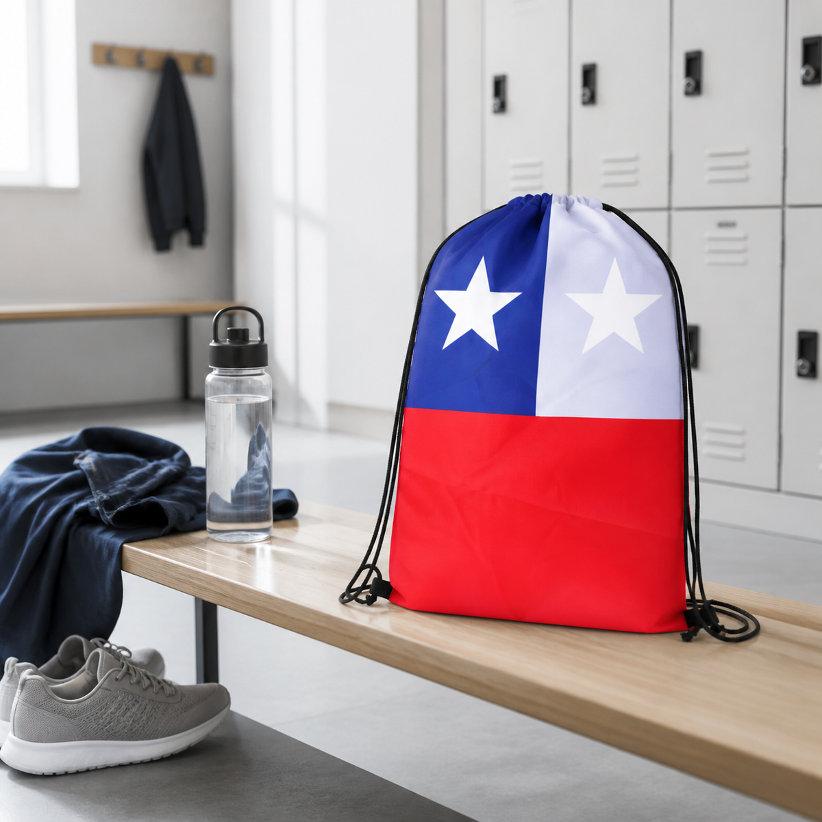 Mochila saco Bandera de Chile - imagen 4