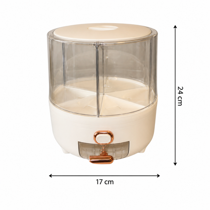 Dispensador giratorio en cocina