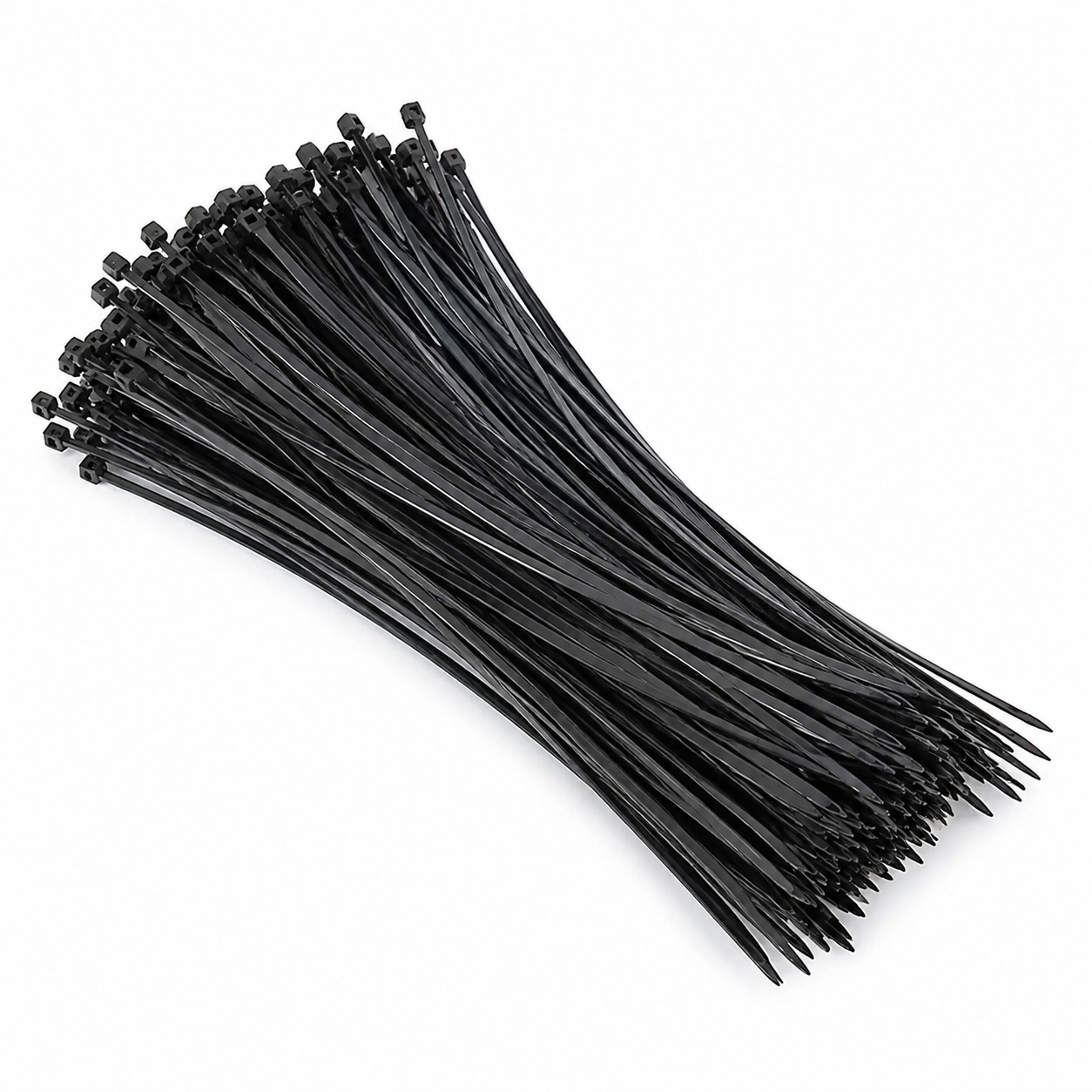 Precintos Plasticos Nylon 2.5mm X 100mm 100 Unidades Negro
