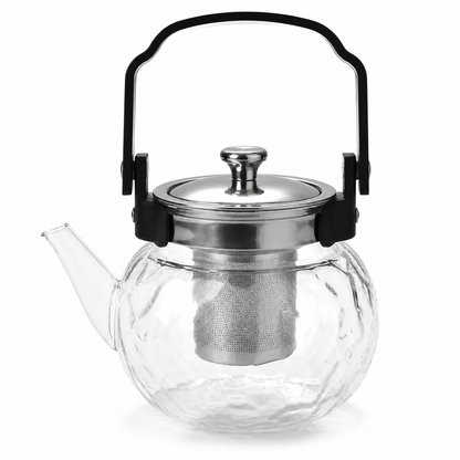 Tetera Infusor De Vidrio Té Infusor Acero Inoxidable 1.5 Lts