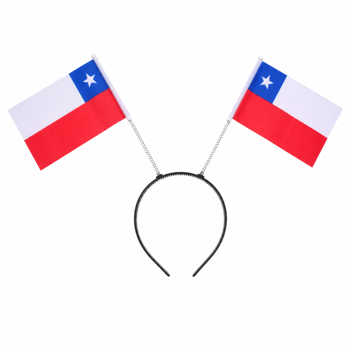 Cintillo con banderas de Chile - imagen 1