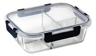 Tupper Hermético Vidrio 1520ml Transparente