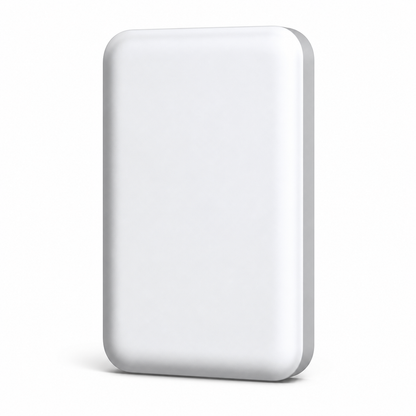 Power bank magnético de 10000 mAh sobre fondo blanco