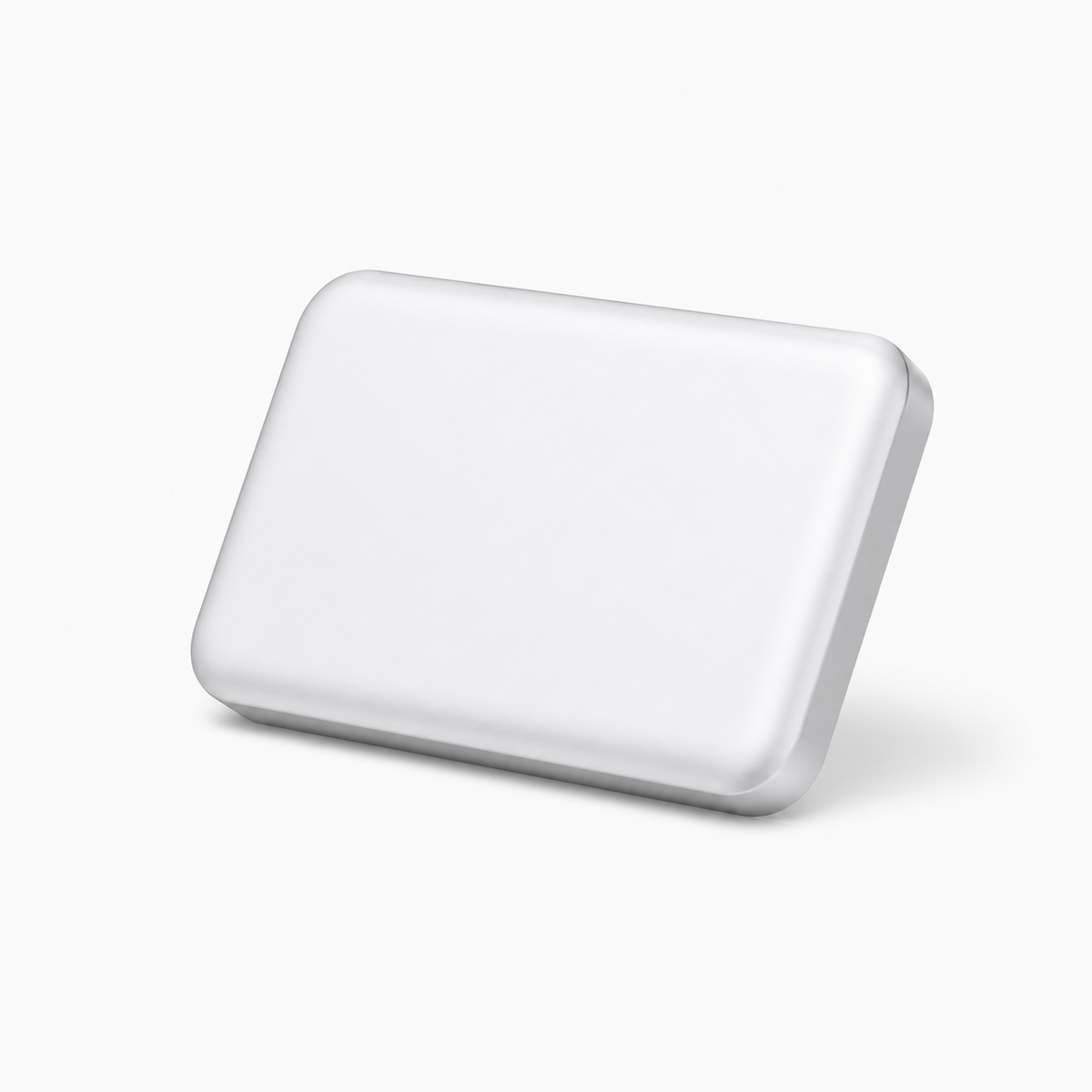 Power bank magnético compacto en vista lateral