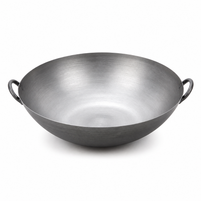 Wok de Acero con Dos Asas 45 cm Espesor 1,5 mm - portada profesional fondo blanco