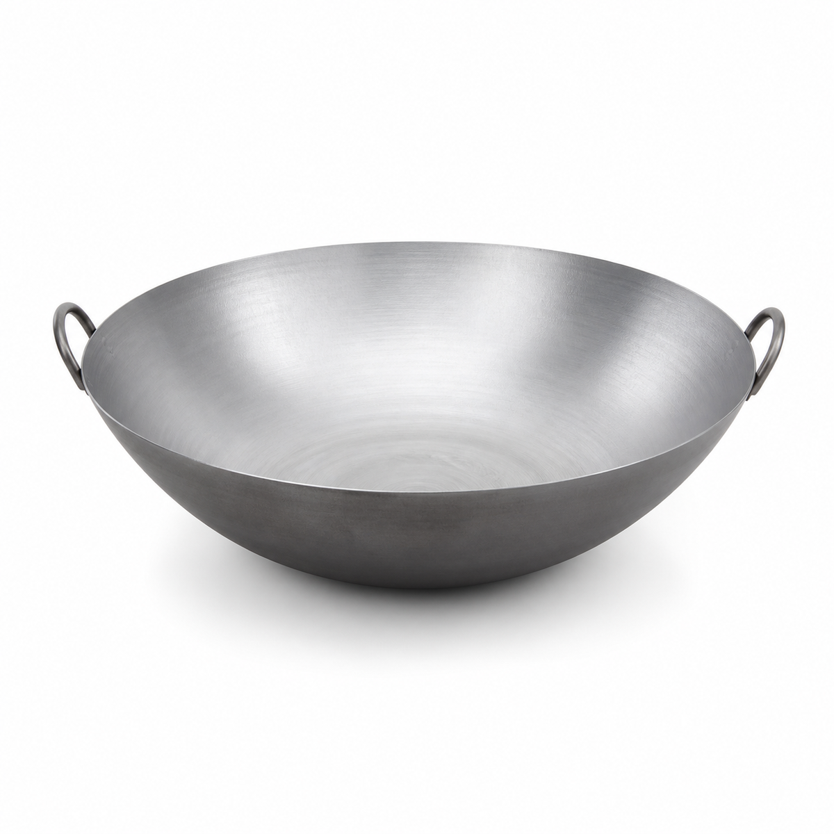 Wok de Acero con Dos Asas 55 cm Espesor 1,5 mm - portada profesional fondo blanco