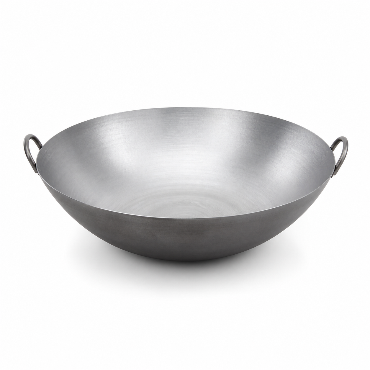 Wok de Acero con Dos Asas 55 cm Espesor 1,5 mm - portada profesional fondo blanco
